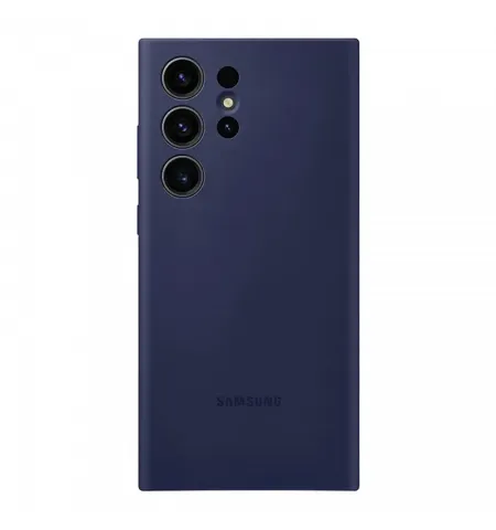 Husa Samsung Silicone Cover Galaxy S23 Ultra, Bleumarin