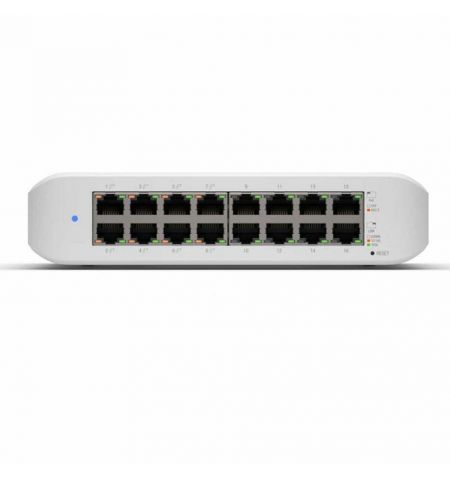 Коммутатор Ubiquiti UniFi Switch USW-Lite-16-POE, 16-Port Gigabit RJ45, 8xPoE+ IEEE 802.3af/at , 45W POE supply, Non-Blocking Throughput: 16 Gbps Коммутатор Ubiquiti UniFi Switch USW-Lite-16-POE, 16-Port Gigabit RJ45, 8xPoE+ IEEE 802.3af/at , 45W POE supply, Non-Blocking Throughput: 16 Gbps