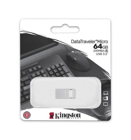 Память 64GB USB Flash Drive Kingston DataTraveler Micro G2 DTMC3G2/64GB, Metal casing, USB 3.2, Compact and lightweight, World’s smallest USB Flash drive (Read 200 MB/s) (memorie portabila Flash USB/внешний накопитель флеш память USB) Память 64GB USB Flash Drive Kingston DataTraveler Micro G2 DTMC3G2/64GB, Metal casing, USB 3.2, Compact and lightweight, World’s smallest USB Flash drive (Read 200 MB/s) (memorie portabila Flash USB/внешний накопитель флеш память USB)