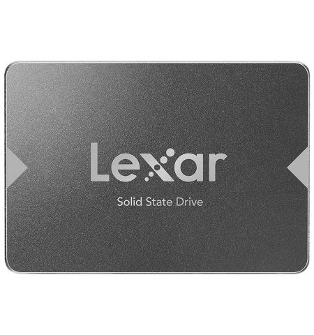 Внутрений высокоскоростной накопитель 512GB SSD 2.5 Lexar NS100 LNS100-512RB, Read 550MB/s, Write 450MB/s, SATA III 6.0 Gbps