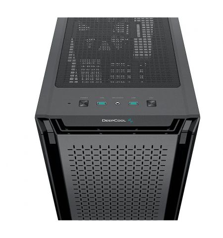 Корпус Case Middletower Deepcool CG560 ATX Black, no PSU, Side panel Tempered Glass,  2xUSB3.0, Audio x 1/Mic x 1, Pre-Installed LED Fans: Front 3X120mm, Rear 1X140mm (carcasa/корпус) Корпус Case Middletower Deepcool CG560 ATX Black, no PSU, Side panel Tempered Glass,  2xUSB3.0, Audio x 1/Mic x 1, Pre-Installed LED Fans: Front 3X120mm, Rear 1X140mm (carcasa/корпус)