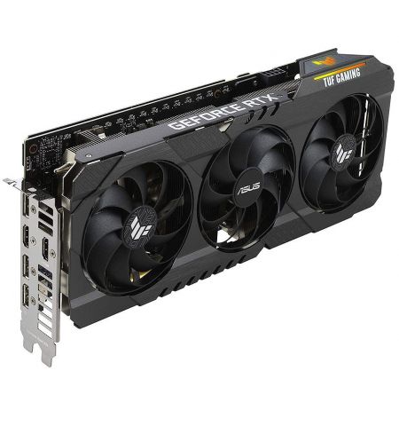 Видеокарта ASUS TUF-RTX3060TI-O8GD6X-GAMING, GeForce RTX3060Ti 8GB GDDR6X, 256-bit, GPU/Mem speed 1785/19Gbps, PCI-Express 4.0, 2xHDMI 2.1/3xDisplay Port 1.4a (placa video/видеокарта)