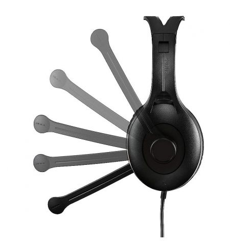 Наушники Edifier USB K800 Black Computer Headphones with microphone, Frequency response 20 Hz-20 kHz, On-ear controls,120-degree Rotating Microphone, Comfortable Wearing, 2.8 m, USB-A