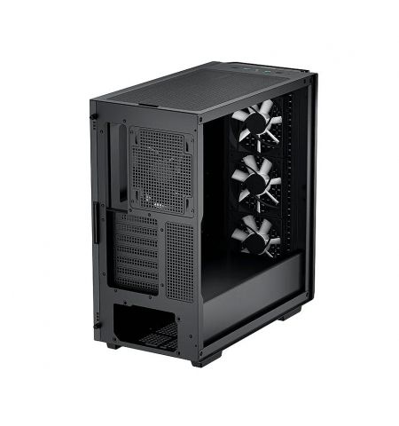 Корпус Case Middletower Deepcool CG560 ATX Black, no PSU, Side panel Tempered Glass,  2xUSB3.0, Audio x 1/Mic x 1, Pre-Installed LED Fans: Front 3X120mm, Rear 1X140mm (carcasa/корпус) Корпус Case Middletower Deepcool CG560 ATX Black, no PSU, Side panel Tempered Glass,  2xUSB3.0, Audio x 1/Mic x 1, Pre-Installed LED Fans: Front 3X120mm, Rear 1X140mm (carcasa/корпус)