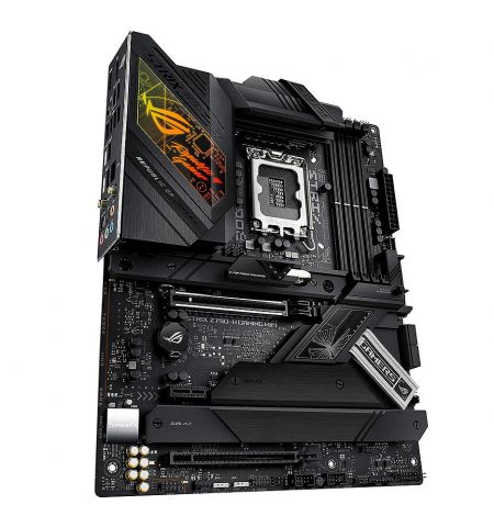 Материнская плата ASUS ROG STRIX Z790-H GAMING WIFI Intel Z790, LGA1700, Dual DDR5 7800+ MHz, PCIe 5.0 x16, PCIe 4.0 x16, DP/HDMI, USB Type-C, PCIe RAID, SATA RAID, 4 x M.2 slots PCIe 4.0 x4, SB 8-Ch., Wi-Fi 6E 802.11ax, 2.5Gb Ethernet, AURA Sync