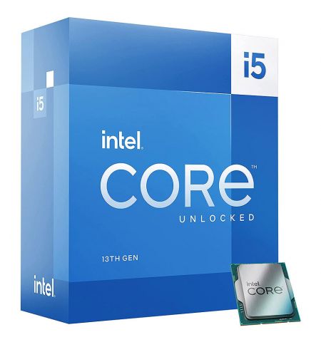 Процессор CPU Intel Core i5-13600K 2.6-5.1GHz 14 Cores 20-Threads (LGA1700, 2.6-5.1GHz, 24MB, Intel UHD Graphics 770) BOX no Cooler, BX8071513600K (procesor/Процессор)