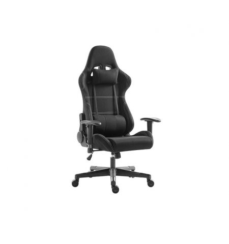 Игровое кресло Lumi CH06-14 Gaming Chair with Headrest & Lumbar Support, Black, Mesh Fabric, 2D Armrest, Steel Frame, 350mm Nylon Plastic Base, PU Hooded Caster, 100mm Class 3 Gas Lift, Weight Capacity 150 Kg