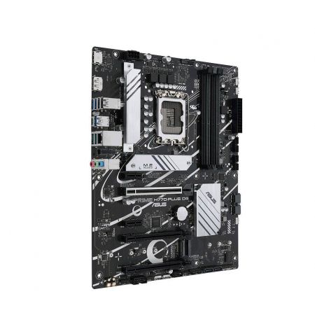 Материнская плата ASUS PRIME H770-PLUS D4 Intel H770, LGA1700, Dual DDR4 5066MHz, PCIe 5.0 x16, PCIe 4.0 x16, DP/HDMI, USB Type-C, PCIe RAID, SATA RAID, 3 x M.2 slots PCIe 4.0 x4, SB 8-Ch., 2.5Gb Ethernet, AURA Sync