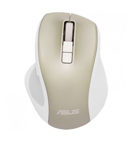 Мышь беспроводная ASUS Silent Wireless Mouse MW202, Gold, Optical, 2.4GHz, 800dpi/1200dpi/2000dpi/4000dpi, Nano, USB 90XB066N-BMU020 (ASUS)