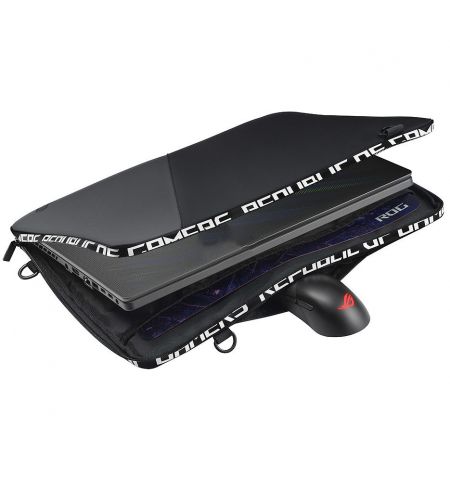 Сумка-Чехол для ноутбука ASUS BS1500 ROG Ranger Carry Sleeve 15.6 Black (Максимально поддерживаемая диагональ 15.6 дюйм), 90XB06T0-BSL000 (ASUS) Сумка-Чехол для ноутбука ASUS BS1500 ROG Ranger Carry Sleeve 15.6 Black (Максимально поддерживаемая диагональ 15.6 дюйм), 90XB06T0-BSL000 (ASUS)