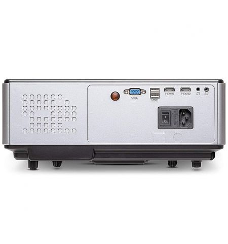 Проектор Overmax OV-MULTIPIC 4.1, 5.8" LCD TFT, 16:9 & 4:3, 4000 lumens, 4000:1, 1920x1080 FullHD, LED Lamp 140W, Lamp Life: 50000 hours, Pict. size: 1m - 5m, Speakers 2x5W, 2xHDMI/2xUSB/VGA/AV