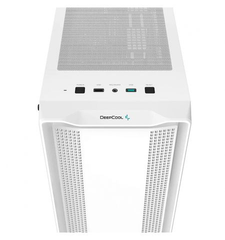 Корпус Case Middletower Deepcool CC560 WH ATX White, no PSU, Side panel Tempered Glass,  2xUSB3.,1xUSB2.0, Audio, Pre-Installed LED Fans: Front 3X120mm, Rear 1X140mm (carcasa/корпус) Корпус Case Middletower Deepcool CC560 WH ATX White, no PSU, Side panel Tempered Glass,  2xUSB3.,1xUSB2.0, Audio, Pre-Installed LED Fans: Front 3X120mm, Rear 1X140mm (carcasa/корпус)