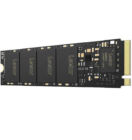 Внутрений высокоскоростной накопитель 512GB SSD M.2 Type 2280 PCIe NVMe 3.0 x4 Lexar NM620 LNM620X512G-RNNNG, Read 3300MB/s, Write 2400MB/s