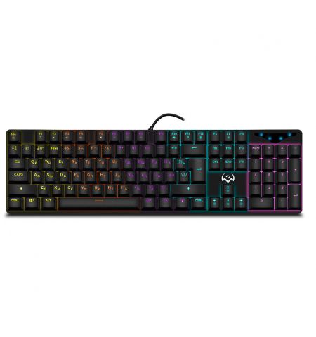 Клавиатура SVEN KB-G9300 RGB Gaming Keyboard, WIN key lock, Blue switches, 104 keys, 20 Fn-keys, 1.8m, USB, Black, Rus/Ukr/Eng (tastatura/клавиатура) Клавиатура SVEN KB-G9300 RGB Gaming Keyboard, WIN key lock, Blue switches, 104 keys, 20 Fn-keys, 1.8m, USB, Black, Rus/Ukr/Eng (tastatura/клавиатура)