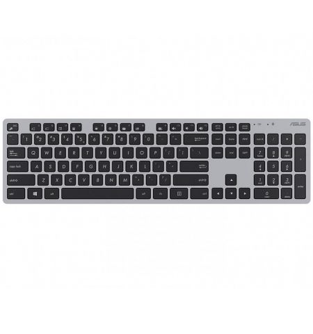 Клавиатура + мышь ASUS W5000 Grey Wireless Keyboard+Mouse USB 90XB0430-BKM1V0 (ASUS) (set fara fir tastatura+mouse/беспроводная клавиатура+мышь в комплекте)