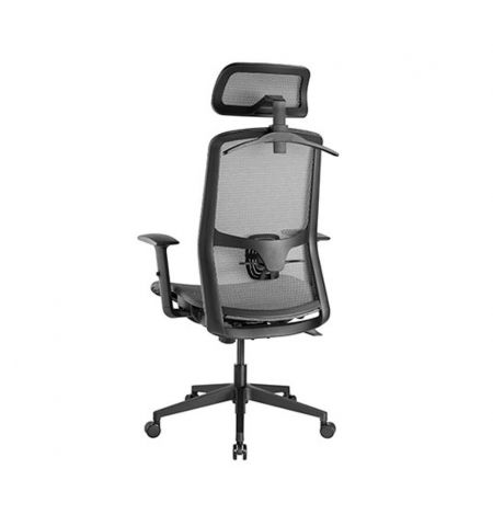 Кресло офисное Lumi Ergonomic Office Chair CH05-18, Black, Headrest, Elastic Breathable Mesh Seat and Back, Pneumatic Seat-Height Adjustment,  Nylon Base, PU Hooded Caster, 100mm Class 4 Gas Lift, Weight Capacity 150 Kg Кресло офисное Lumi Ergonomic Office Chair CH05-18, Black, Headrest, Elastic Breathable Mesh Seat and Back, Pneumatic Seat-Height Adjustment,  Nylon Base, PU Hooded Caster, 100mm Class 4 Gas Lift, Weight Capacity 150 Kg