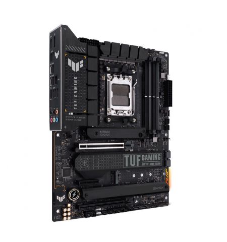 Материнская плата ASUS TUF GAMING X670E-PLUS AMD X670, AM5, Dual DDR5 6400+MHz, PCI-E 5.0 x16, HDMI/DisplayPort, USB Type-C, SATA&PCIe RAID, M.2 PCIe 5.0 x4 Socket, 3xM.2 PCIe 4.0 x4, SB 8-Ch., 2.5Gb Ethernet, Aura