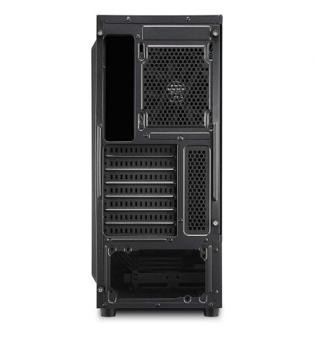 Компьютерный корпус Case Sharkoon RGB SLIDER Black  ATX Case, Side Panel of Tempered Glass, no PSU, Tool-free, Cable Management, Front Panel ARGB LED Strip, Fans: Rear 1x120mm installed, ARGB Controller, 2x3.5" / 5x2.5", 2xUSB3.0, 1xUSB2.0, 1xHeadphones ( Компьютерный корпус Case Sharkoon RGB SLIDER Black  ATX Case, Side Panel of Tempered Glass, no PSU, Tool-free, Cable Management, Front Panel ARGB LED Strip, Fans: Rear 1x120mm installed, ARGB Controller, 2x3.5" / 5x2.5", 2xUSB3.0, 1xUSB2.0, 1xHeadphones (