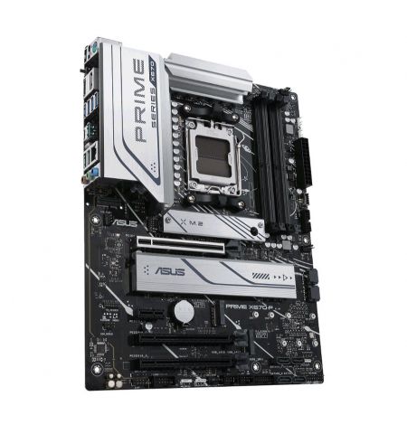 Материнская плата ASUS PRIME X670-P AMD X670, AM5, Dual DDR5 6400+MHz, PCI-E 4.0 x16, HDMI/DisplayPort, USB Type-C, SATA&PCIe RAID, M.2 PCIe 5.0 x4 Socket, 2xM.2 PCIe 4.0 x4, SB 8-Ch., 2.5Gb Ethernet, Aura