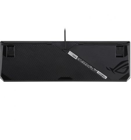 Клавиатура ASUS ROG Strix Scope RX optical RGB gaming keyboard for FPS gamers, ROG RX Optical Mechanical Switches, Aura Sync RGB illumination, IP56 water and dust resistance, USB 2.0 passthrough, Alloy top plate, gamer (tastatura/клавиатура)