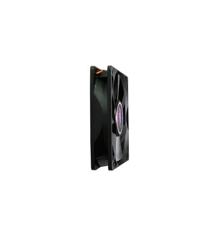 120mm Case Fan - DEEPCOOL "XFAN 120" Fan, 120x120x25mm, 1300rpm, <25dBa, 44.7CFM, Hydro Bearing, Big 4Pin and 3Pin Molex, Black