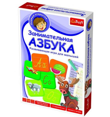 01101 Trefl Game - Занимательная азбука RU