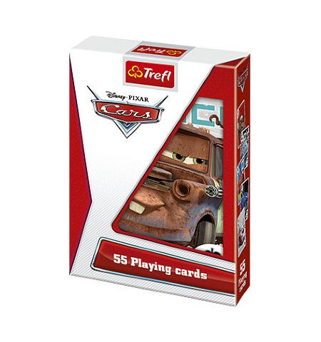 08604 Trefl "Playing Cards 55 leaves for children" Cars / Disney Cars