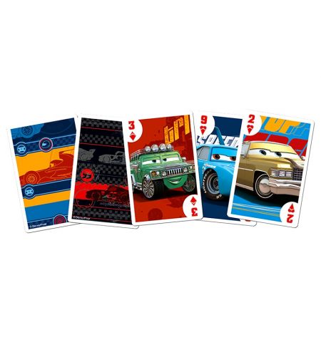 08604 Trefl "Playing Cards 55 leaves for children" Cars / Disney Cars