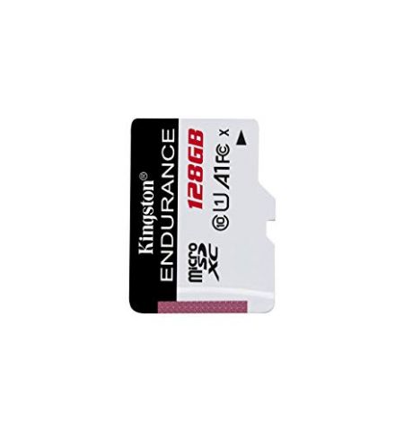 128GB microSD Class10 A1 UHS-I FC  Kingston High Endurance, 600x, Up to: 95MB/s, High performance, Seamless recording