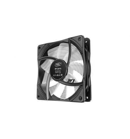 120mm Case Fan - DEEPCOOL "RF120 FS", Customizable LED Lighting (purple/blue/orange), 120x120x25mm, 500-1500rpm, <17.8~27dBa, 56.5CFM, Hydro Bearing, 4Pin, PWM, 12V 4-pin port 120mm Case Fan - DEEPCOOL "RF120 FS", Customizable LED Lighting (purple/blue/orange), 120x120x25mm, 500-1500rpm, <17.8~27dBa, 56.5CFM, Hydro Bearing, 4Pin, PWM, 12V 4-pin port
