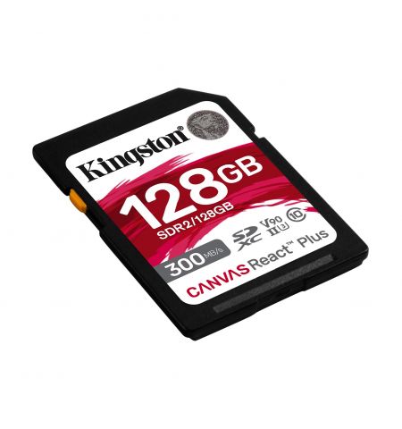 Карта памяти Kingston Canvas React Plus SD 128GB Карта памяти Kingston Canvas React Plus SD 128GB