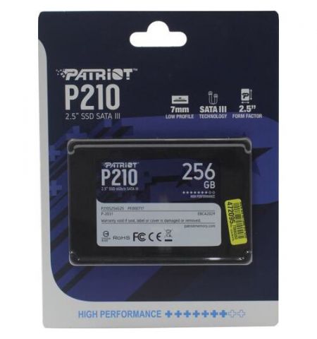 2,5" SSD Patriot P210 256GB
