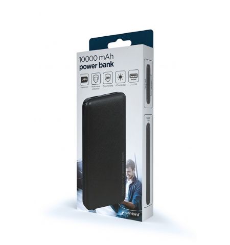 10000mAh Power bank Gembird PB10-02 10000mAh Power bank Gembird PB10-02