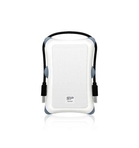 2.5" Внешний HDD Silicon Power Armor A30 / 2TB / USB3.2 Gen1 / White/Black