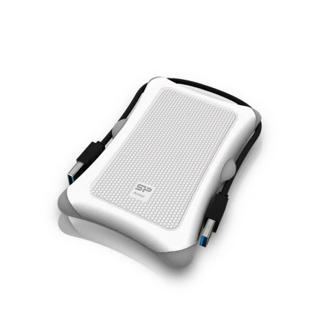 2.5" Внешний HDD Silicon Power Armor A30 / 2TB / USB3.2 Gen1 / White/Black