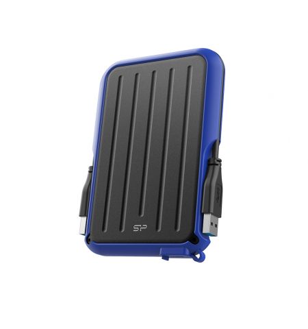 2.5" Внешний HDD Silicon Power Armor A66 / 1ТБ / USB3.2 / Black/Blue