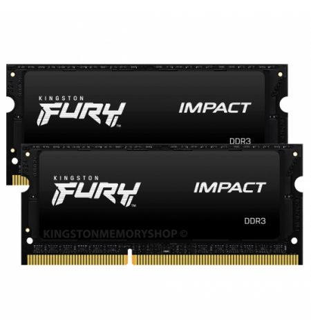 Оперативная память Kingston FURY Impact DDR3L-1866 SODIMM 16ГБ (Kit of 2*8ГБ)