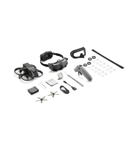 Дрон DJI Avata Explorer Combo Kit (952202) / Autonomy 18min / 48MP, F/2.8, 4K / Gimbal one axis / 97 KM/h / 20GB / DJI Goggles Integratre Дрон DJI Avata Explorer Combo Kit (952202) / Autonomy 18min / 48MP, F/2.8, 4K / Gimbal one axis / 97 KM/h / 20GB / DJI Goggles Integratre