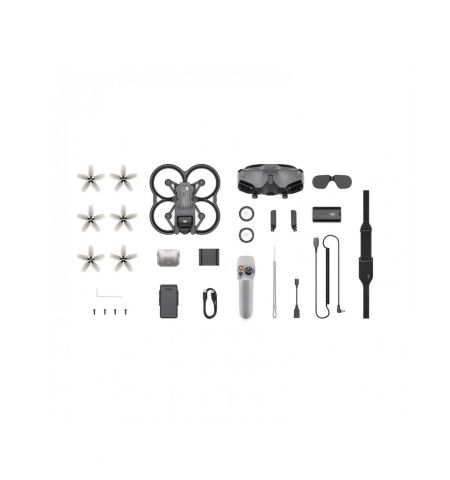 Дрон DJI Avata Pro-View Combo (DJI RC Motion 2)  Kit (952219) / Autonomy 18min / 48MP, F/2.8, 4K60 / Gimbal one axis / 97 KM/h / 20GB / DJI GOGGLES 2 Дрон DJI Avata Pro-View Combo (DJI RC Motion 2)  Kit (952219) / Autonomy 18min / 48MP, F/2.8, 4K60 / Gimbal one axis / 97 KM/h / 20GB / DJI GOGGLES 2