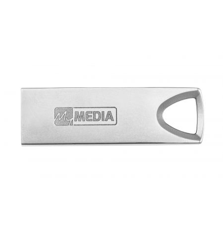 Флеш-накопитель USB MyMedia (by Verbatim) MyAlu USB 3.2 Gen 1128ГБ