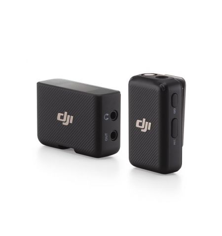 (952998) DJI Kit Microphone wireless (1TX+1RX), 1x microphone, 1 x receiver, Wireless, Omnidirectional, Action Range 250m, Microphone autonomy 5.5h, Receiver autonomy 5h