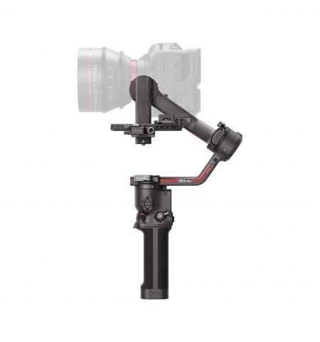 (929761) DJI RS3 Pro - Camera Stabilizer for Mirrorless and DSLR cameras, Payload 3.0 kg, Axis (Automated locks, carbon+metal),3Gen Stab.,Shutter connection (bluetooth, cable), 1.8'' OLED full-color touchscreen,Gimbal mode switch,Mini tripod,NATO,Battery 