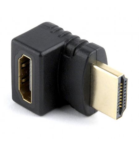 Adapter HDMI-HDMI - Gembird A-HDMI270-FML, Adapter HDMI female 270° to HDMI male, gold plated contacts