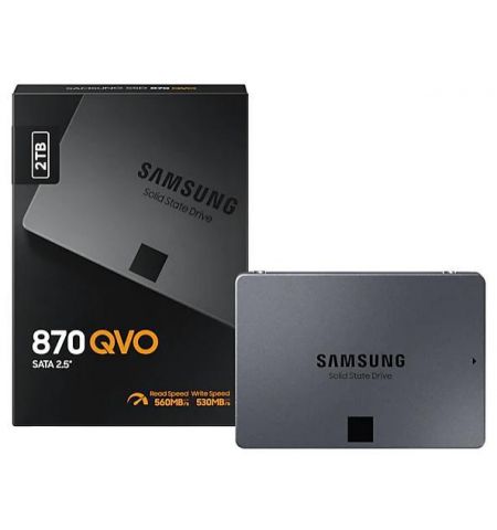 SSD 2.5" Samsung SSD 870 QVO 2.0TB (MZ-77Q2T0BW)