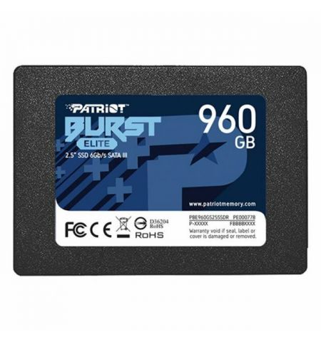 2,5" SSD Patriot Burst Elite 960GB