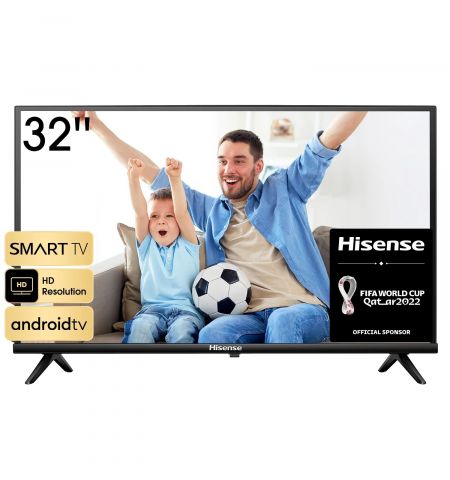 32" LED TV Hisense 32A4HA / HD / SmartTV / Black