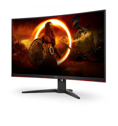 31.5" Игровой Монитор AOC C32G2AE/BK / Curved / 1ms / 165Hz / Black
