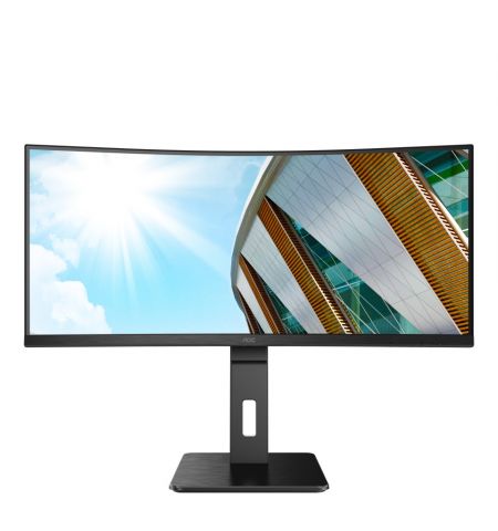 34.0" Игровой Монитор AOC CU34P2A / Curved / 1ms / 21:9 / 100Hz / Black