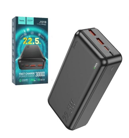 Портативный аккумулятор HOCO J101B Astute / 22.5W / 30000mAh / Black
