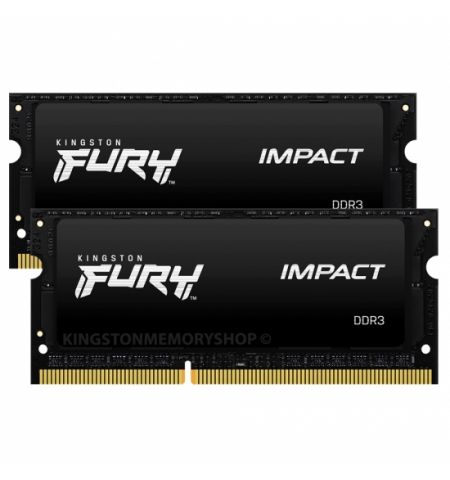 Оперативная память Kingston FURY Impact DDR3L-1866 SODIMM 8ГБ (Kit of 2*4ГБ)